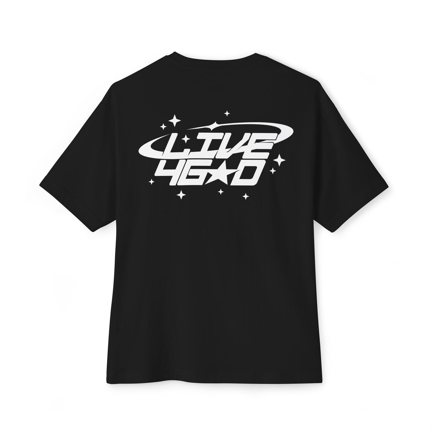 LIVE4GOD Graphic Unisex Oversized Boxy Tee