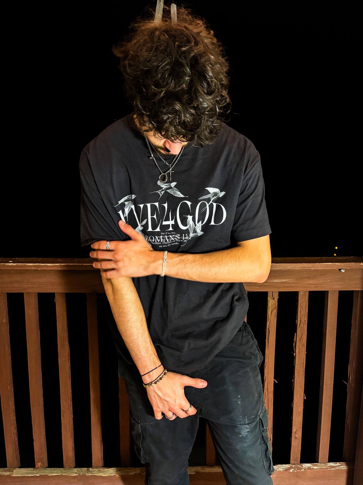 L!VE4GOD Graphic Unisex Oversized Tee