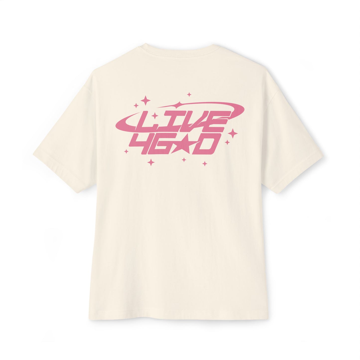 LIVE4GOD Graphic Unisex Oversized Boxy Tee