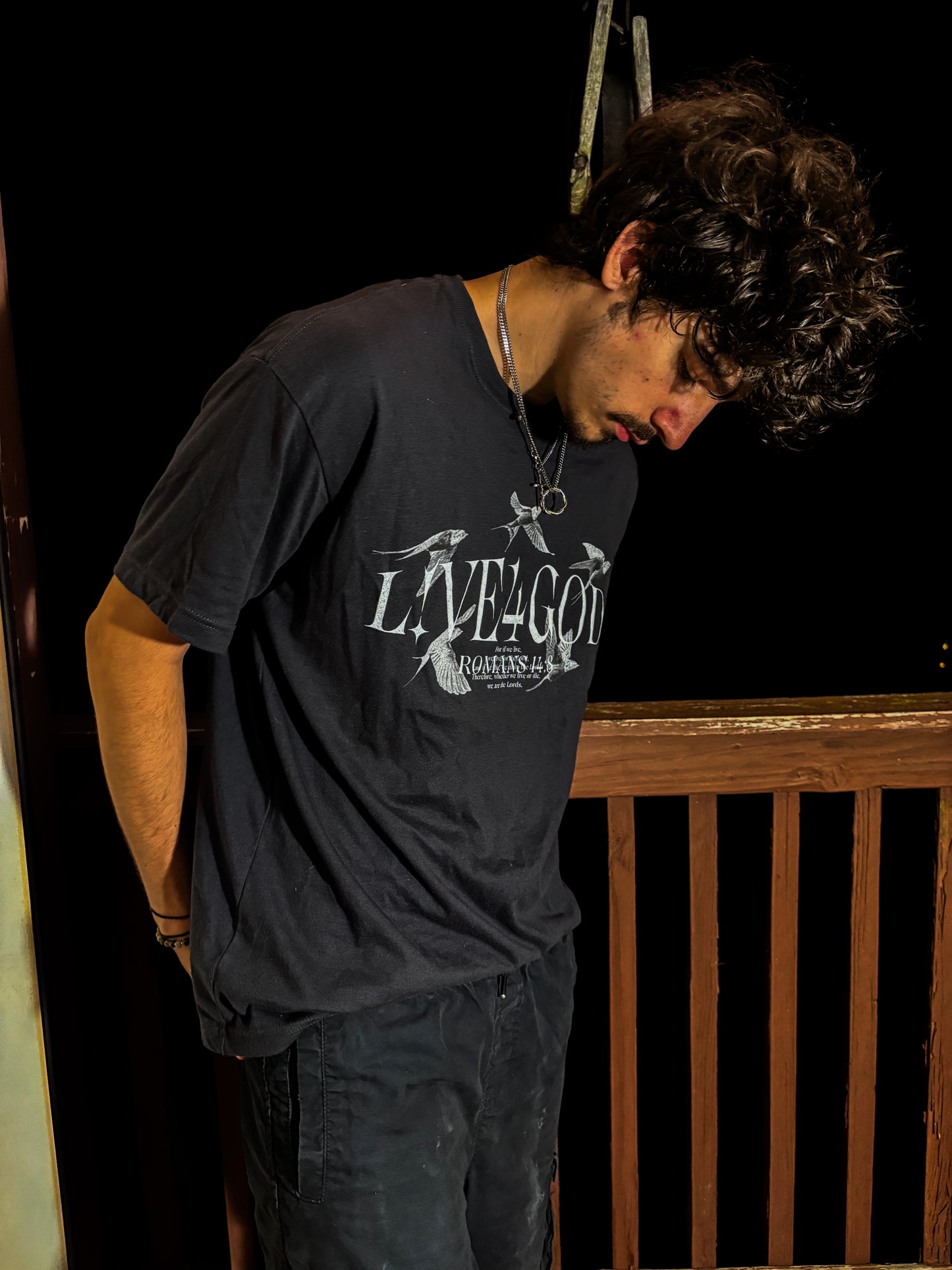 L!VE4GOD Graphic Unisex Oversized Tee